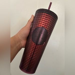 Venti Starbucks Tumbler Marroon